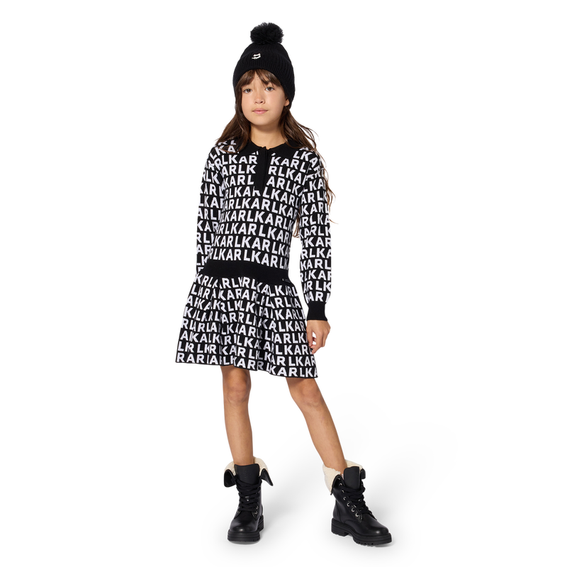 Polo dress KARL LAGERFELD KIDS 
                        GIRL
