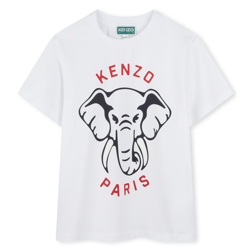 Short-sleeved cotton T-shirt KENZO KIDS 
                        BOY