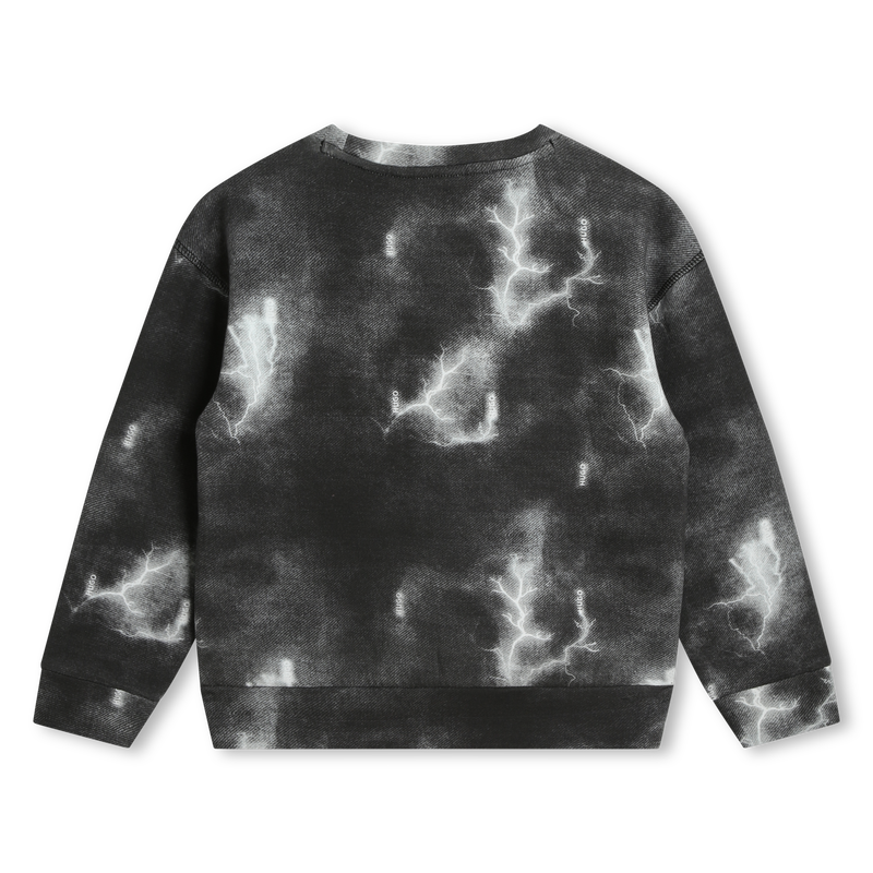 Pocket detail printed sweatshirt HUGO 
                    BOY