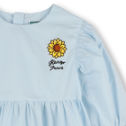Two-color flared dress KENZO KIDS 
                    GIRL