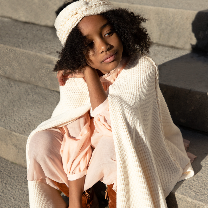 Cotton & Wool Knit Headband CHLOE 
                    GIRL