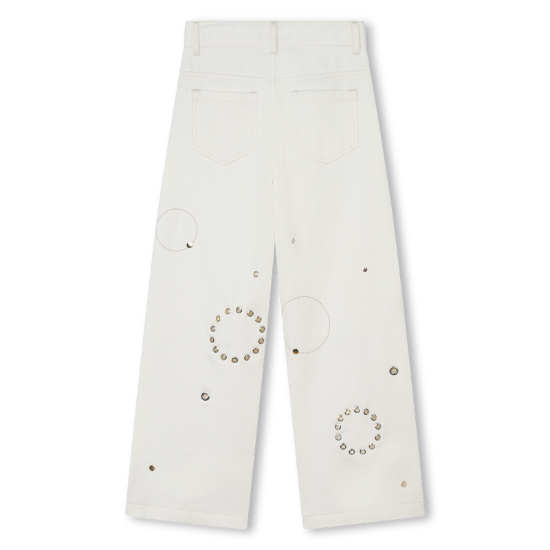 Cotton twill pants CHLOE 
                    GIRL