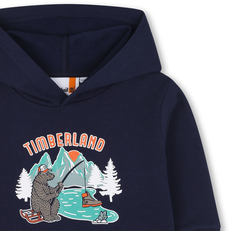 Fleece hoodie TIMBERLAND 
                    BOY