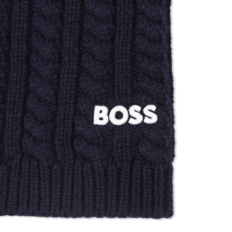 Cable knit choker BOSS 
                        BOY