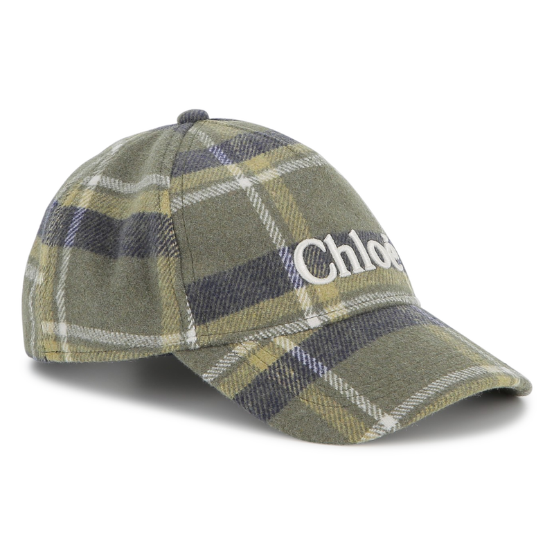 Plaid cap CHLOE 
                        GIRL