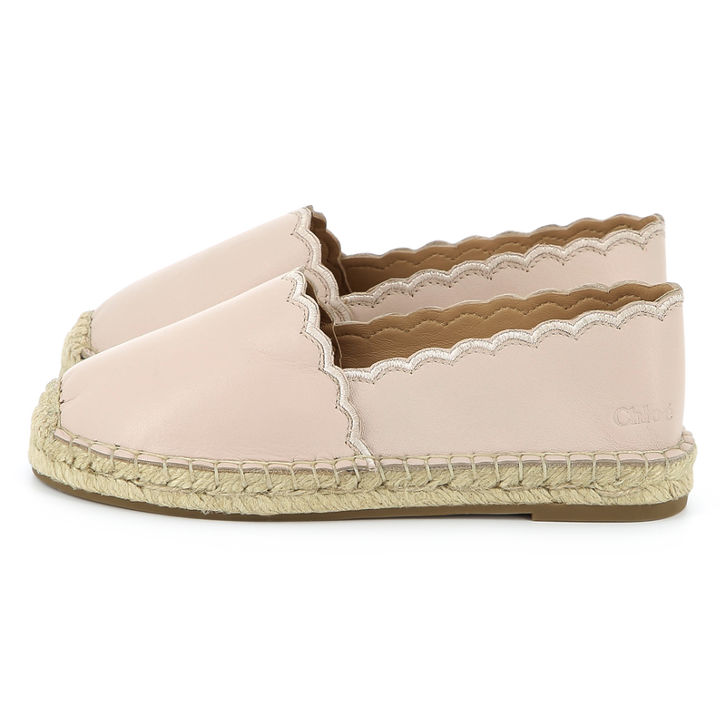 Scalloped espadrilles CHLOE 
                    GIRL