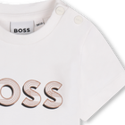 T-shirt with logo print BOSS 
                    BOY