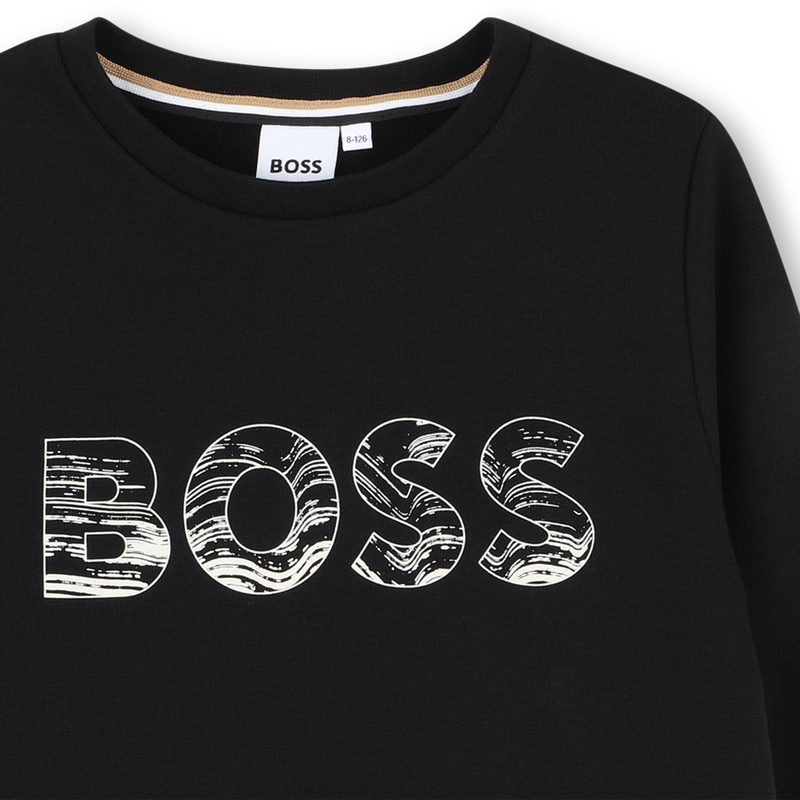 Round neck sweatshirt BOSS 
                    BOY