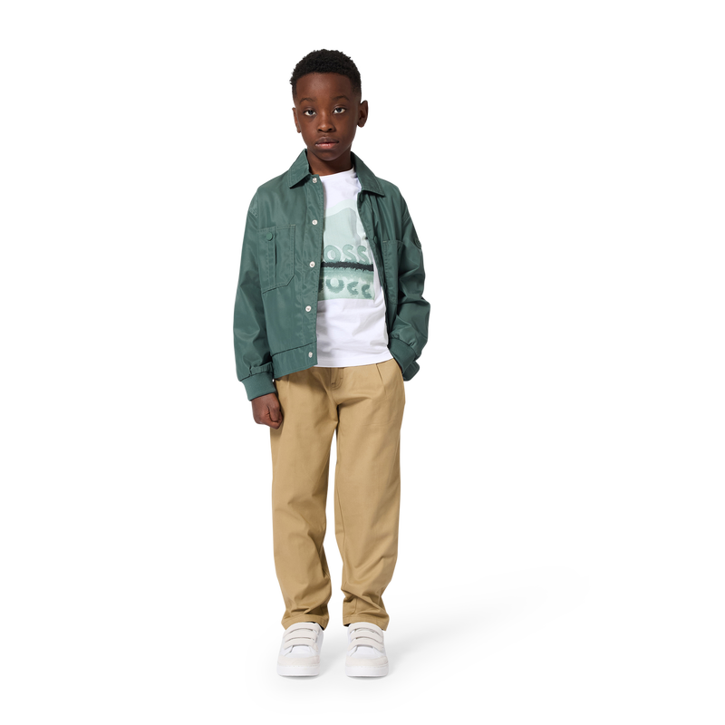 Snap Front Jacket BOSS 
                        BOY
