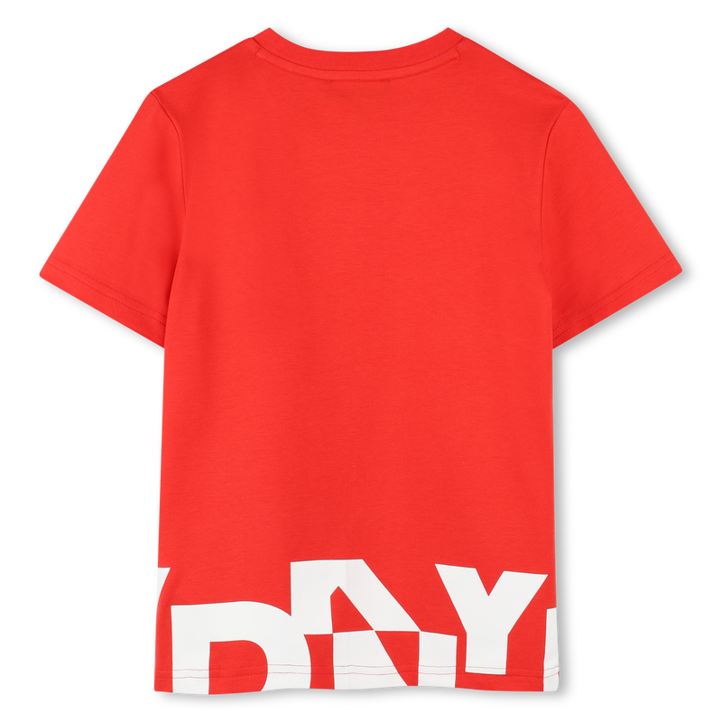 Wide-fit cotton T-shirt DKNY 
                        BOY