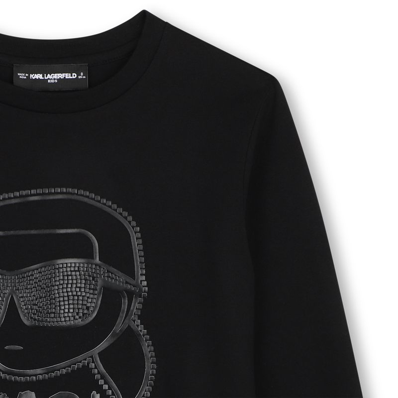 Long sleeve t-shirt KARL LAGERFELD KIDS 
                        BOY
