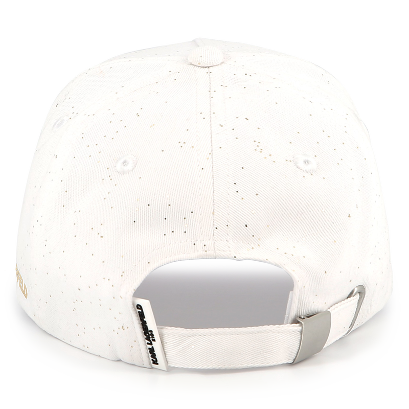 Adjustable cotton baseball cap KARL LAGERFELD KIDS 
                        GIRL