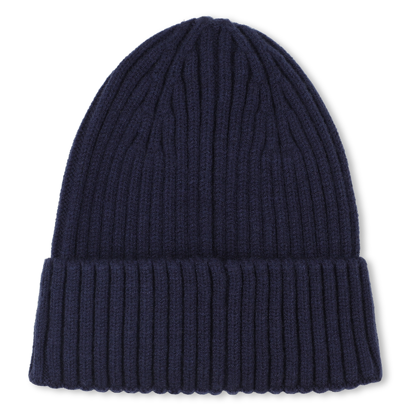 Knitted badge hat with logo TIMBERLAND 
                    BOY