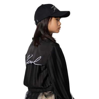 Pleated Sleeve Jacket KARL LAGERFELD KIDS GIRL