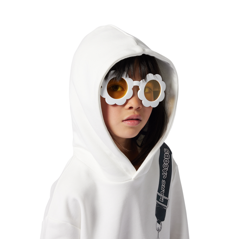 Hooded fleece sweatshirt MARC JACOBS 
                    GIRL