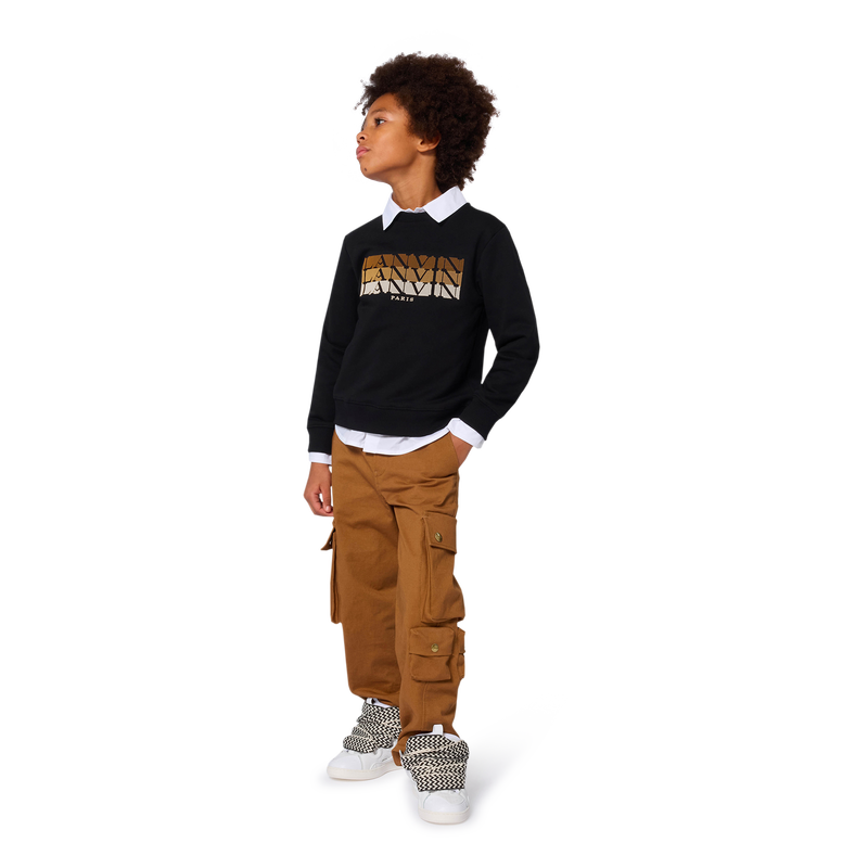 Sweatshirt with logo LANVIN 
                    BOY