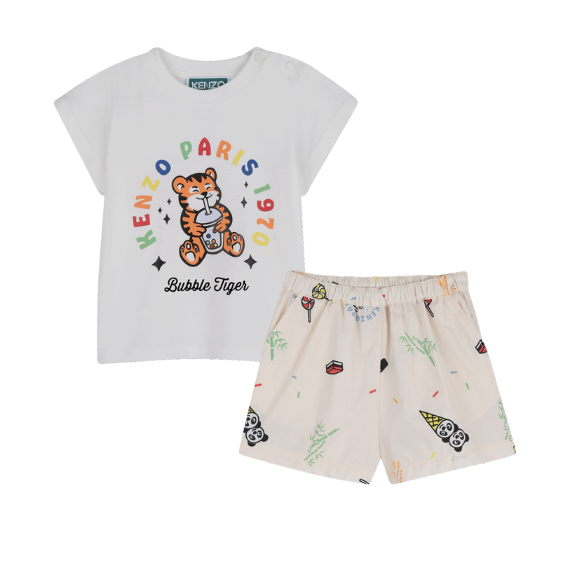 Shorts Outfit Set KENZO KIDS 
                        BOY