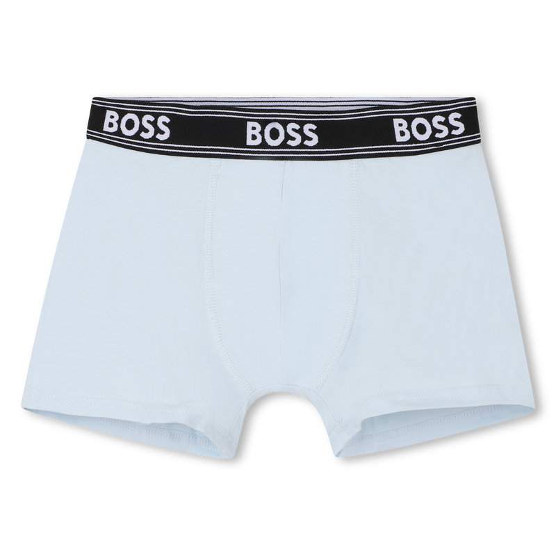 Pack of 3 jersey boxer briefs BOSS 
                    BOY