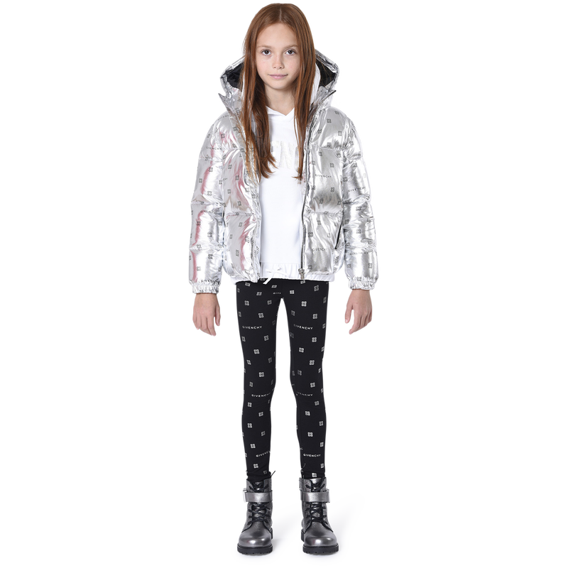 Printed metallic leggings GIVENCHY 
                    GIRL