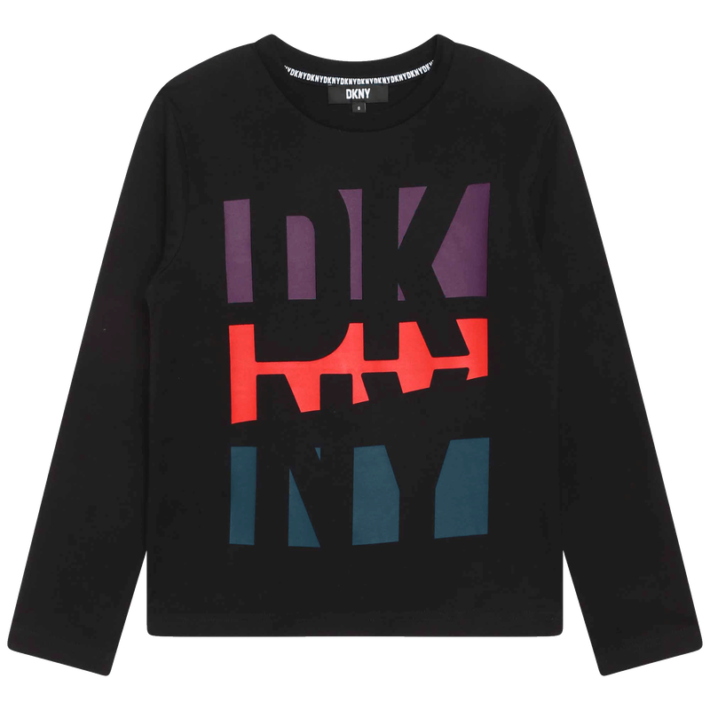 Logo print T-shirt DKNY 
                    BOY