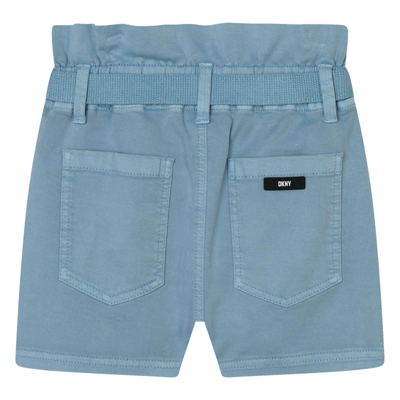 Belted cotton shorts DKNY 
                    GIRL