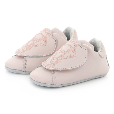 Leather Velcro slippers KENZO KIDS UNISEX