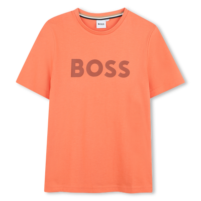 Short-Sleeved Cotton T-Shirt BOSS BOY