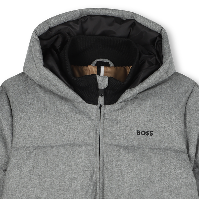 Hooded down jacket BOSS 
                    BOY