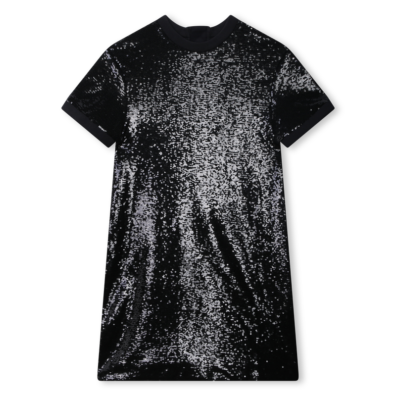 Short-Sleeved Sequin Dress HUGO 
                    GIRL