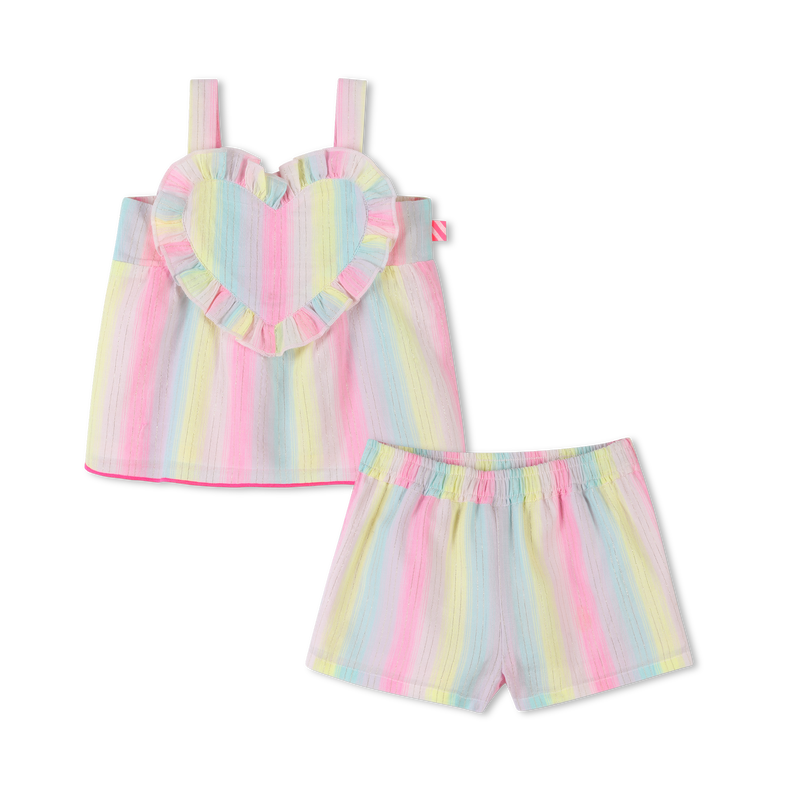 Striped blouse and shorts BILLIEBLUSH 
                        GIRL