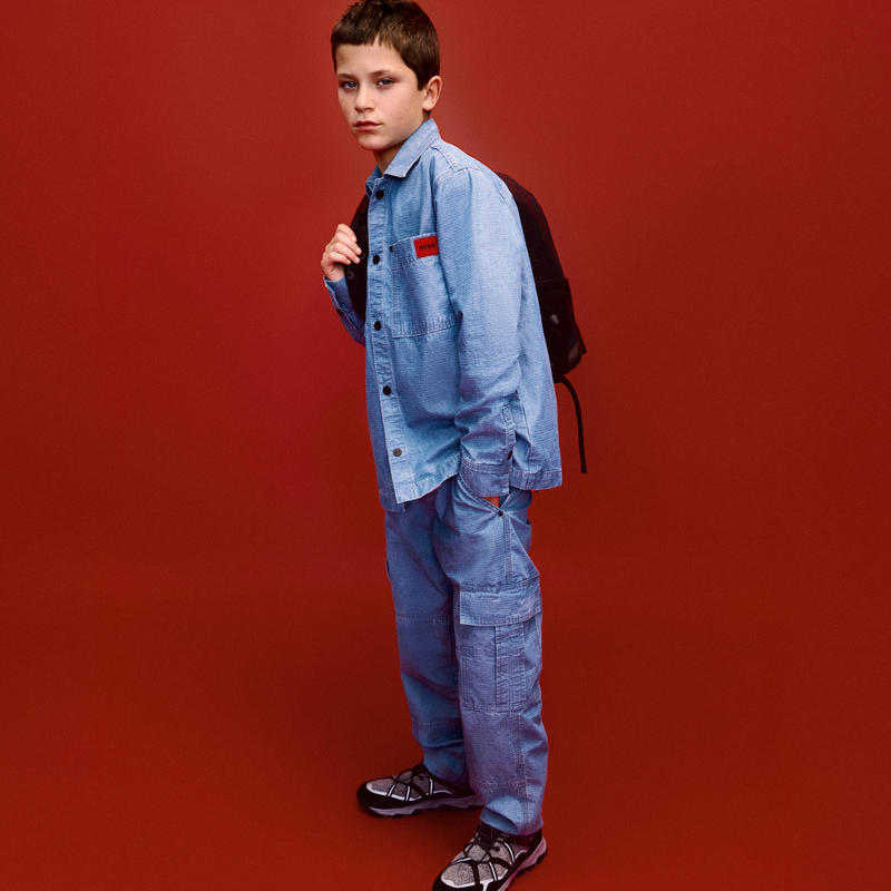Denim overshirt HUGO 
                    BOY