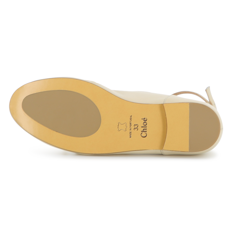 Ankle Strap Ballet Flats CHLOE 
                        GIRL