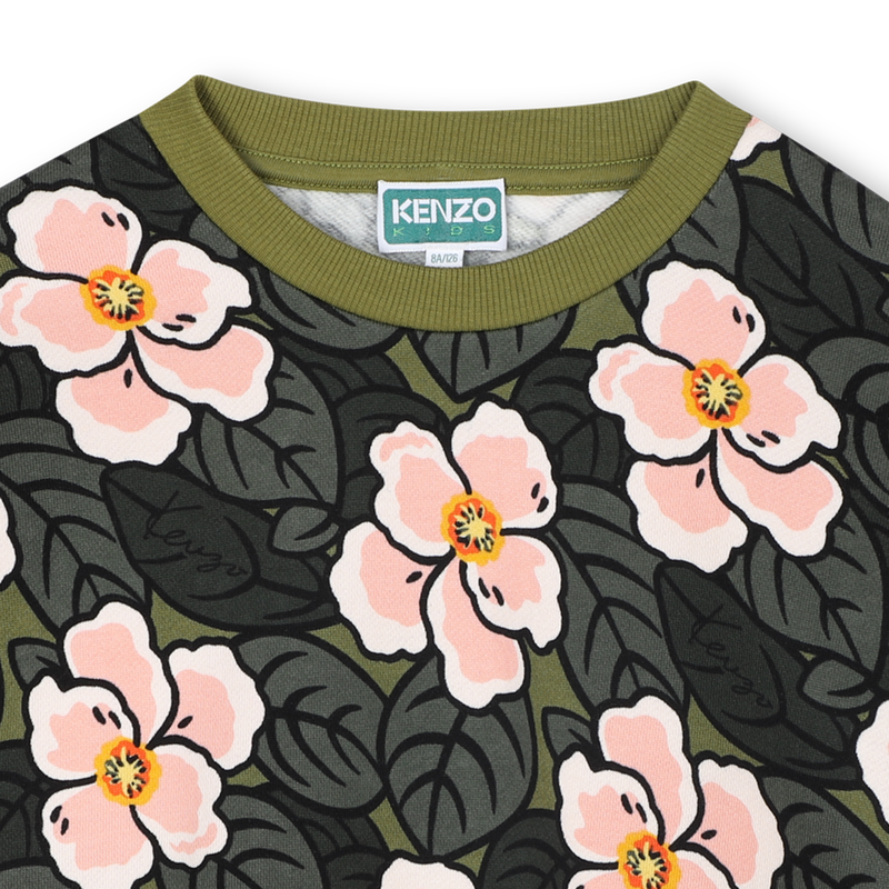 Fleece sweatshirt KENZO KIDS 
                    GIRL