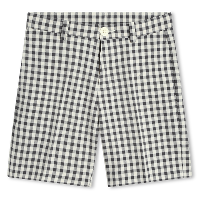 Checked Bermuda shorts KENZO KIDS BOY