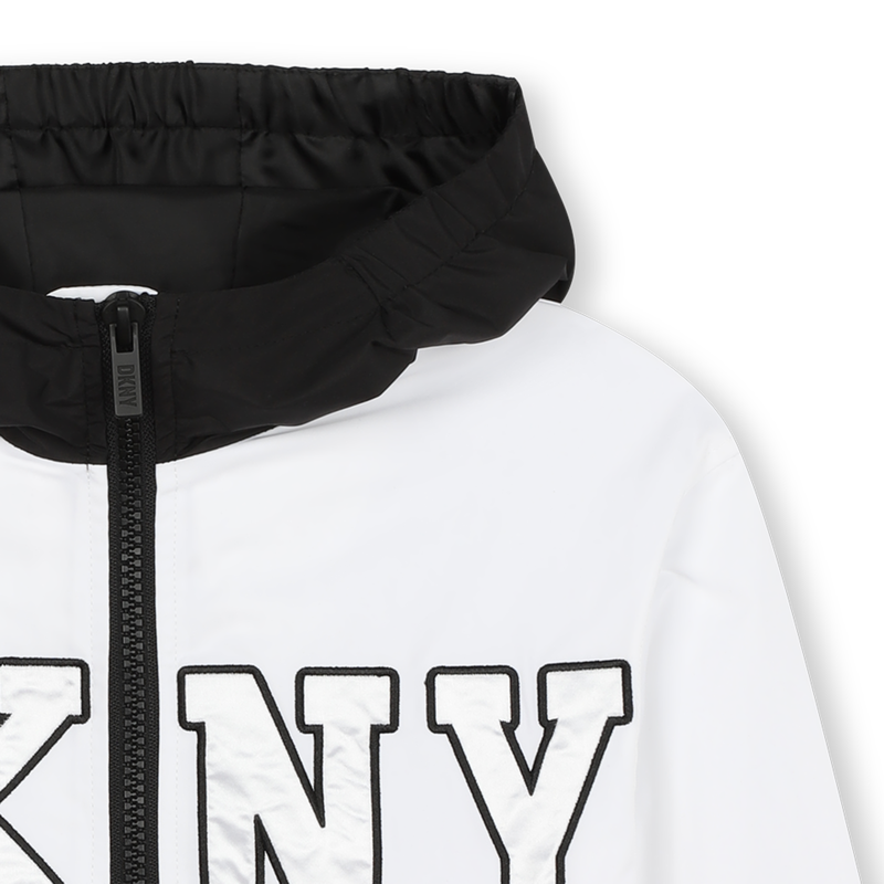 Hooded zip-up jacket DKNY 
                    UNISEX