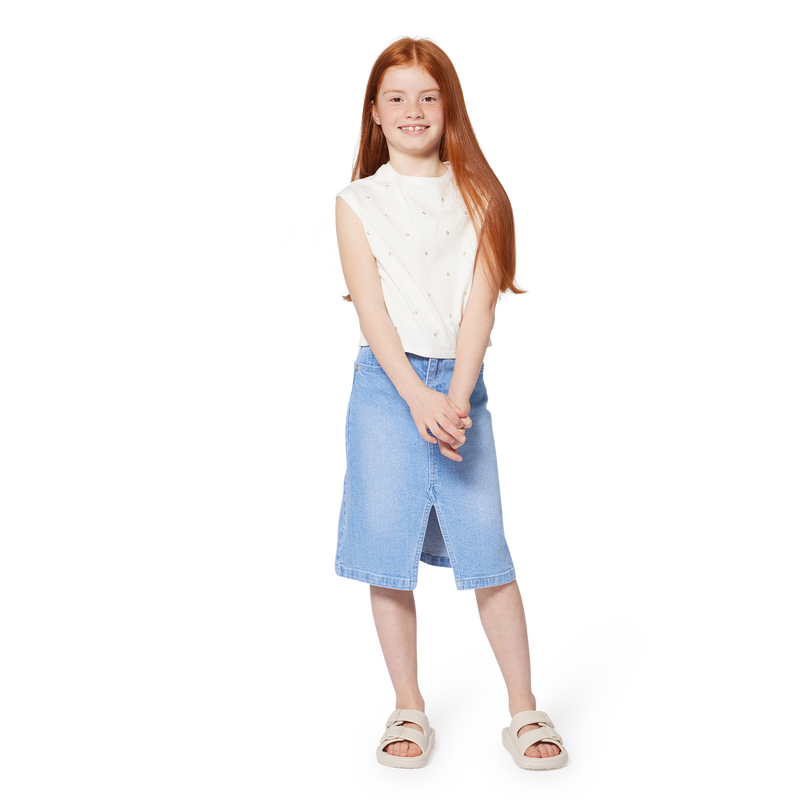 Cotton party T-shirt MICHAEL KORS 
                        GIRL