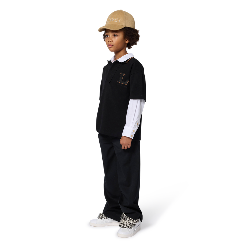 Short-sleeved polo shirt LANVIN 
                    BOY