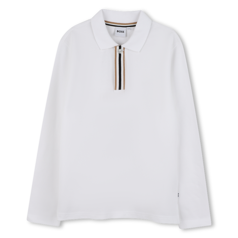 Long-sleeved polo shirt BOSS 
                        BOY