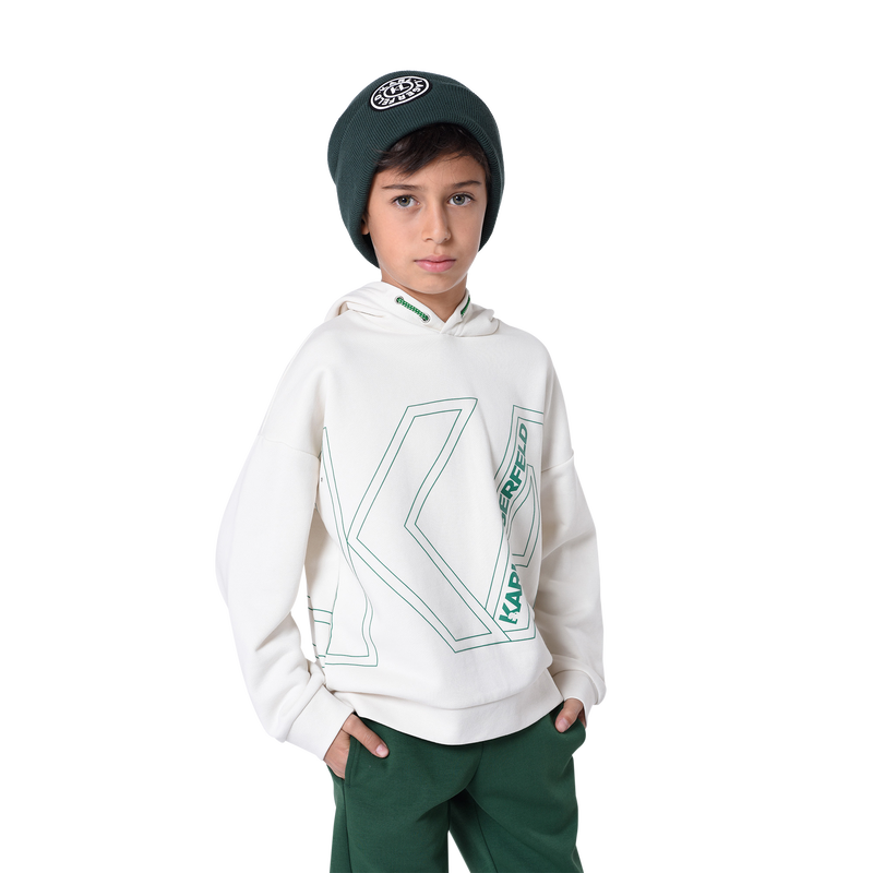 Hooded sweatshirt KARL LAGERFELD KIDS 
                    BOY