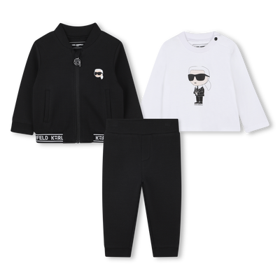 Three-piece set KARL LAGERFELD KIDS BOY