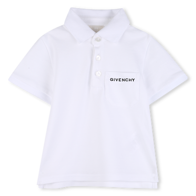 SHORT-SLEEVED POLO SHIRT GIVENCHY BOY