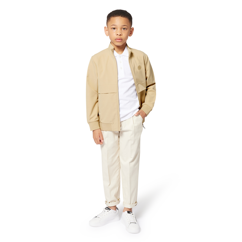 Lace-up leather sneakers BOSS 
                        BOY