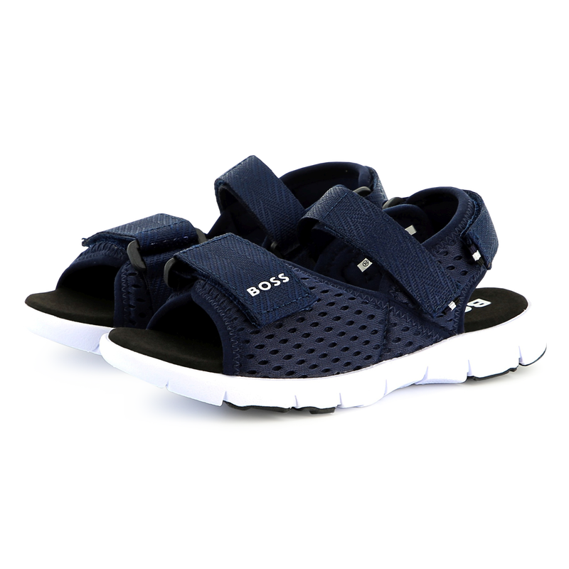 Velcro canvas sandals BOSS 
                        BOY