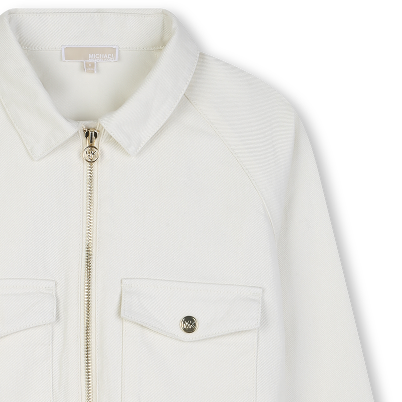 Zip-Up Jacket MICHAEL KORS 
                        GIRL