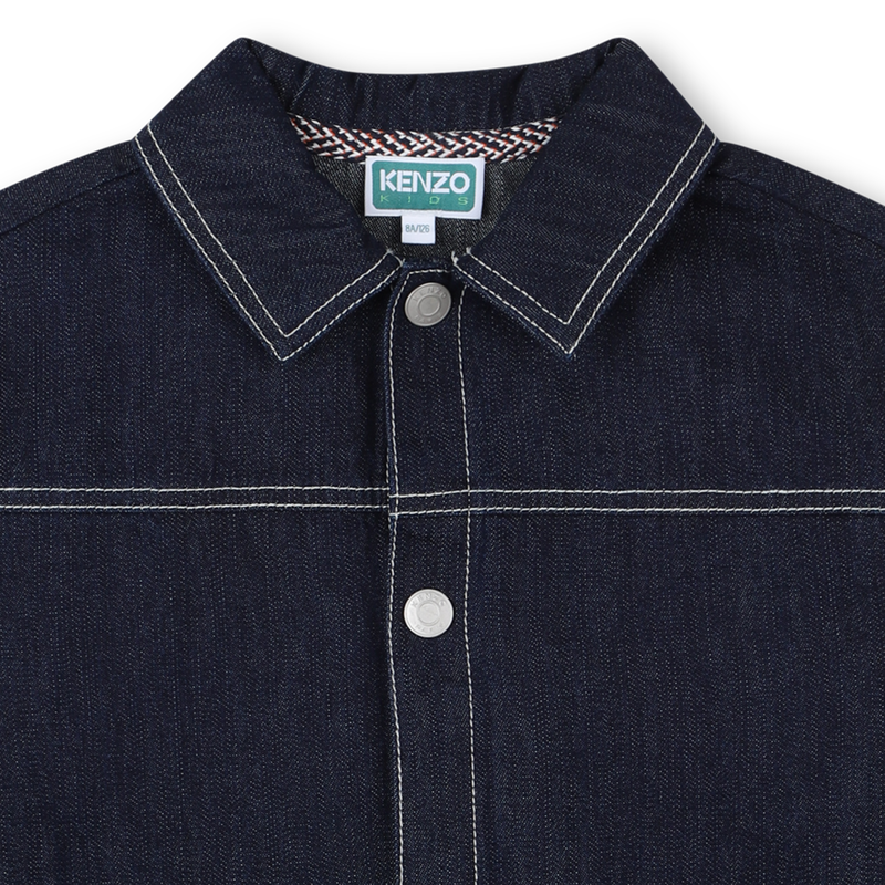 Jacket with snap fastening KENZO KIDS 
                    BOY