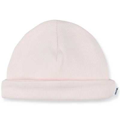 Ribbed hat with turn up BOSS GIRL