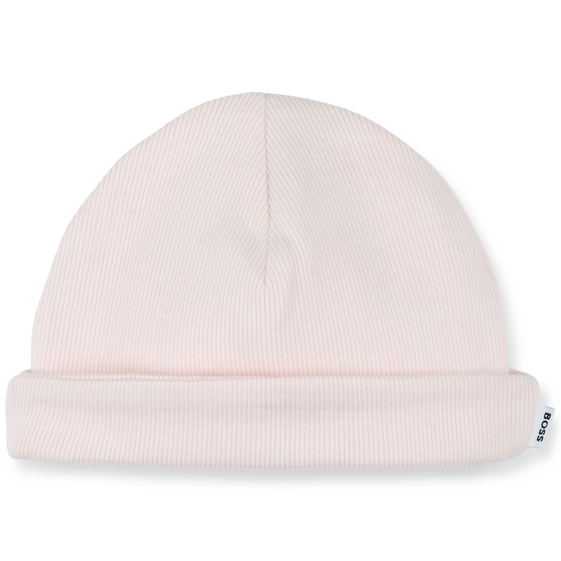 Ribbed hat with turn up BOSS 
                        GIRL