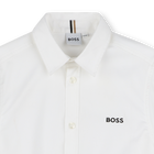 Long-sleeved cotton shirt BOSS 
                    BOY