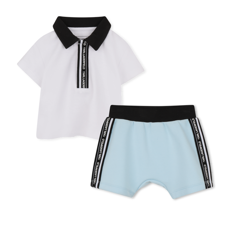 Shorts Outfit Set KARL LAGERFELD KIDS 
                        BOY