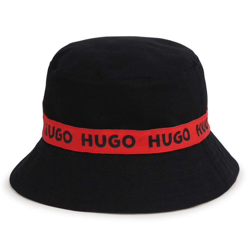HUGO Reversible cotton bucket hat